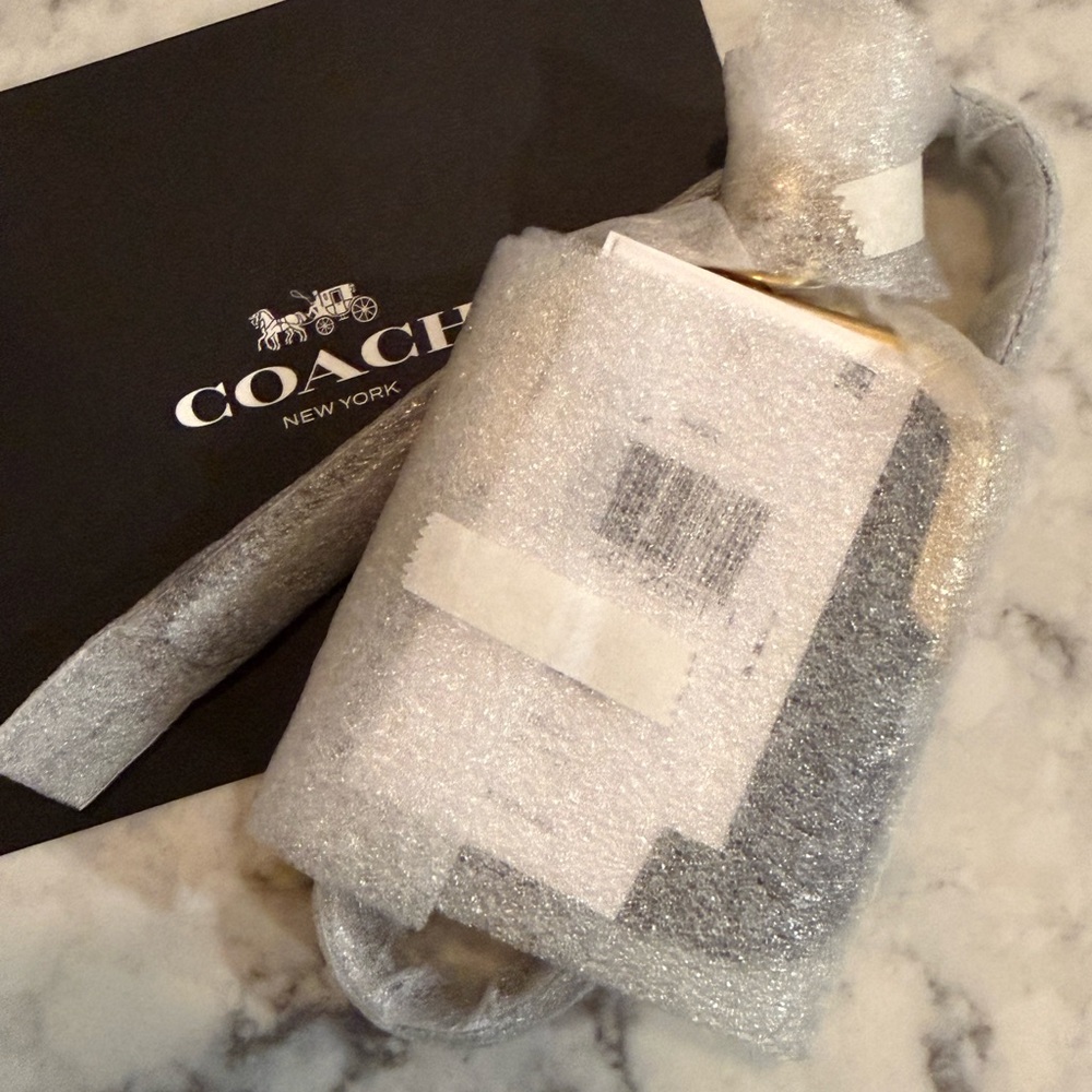 COACH Kisslock Pouch Necklace - Picture 2 of 4